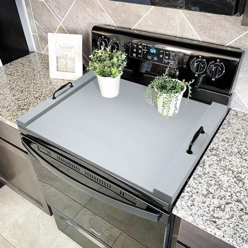 GASHELL Noodle Board Stove Cover with Handles for Electric, Gas Stove Top - Image 2