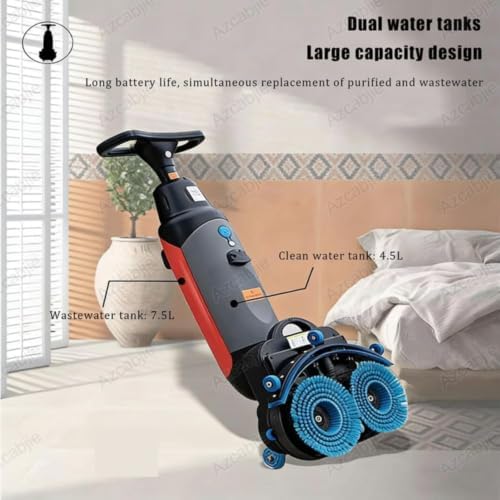 Commercial Floor Scrubber Machine, 17in Electric Buffer Polisher, - Image 4
