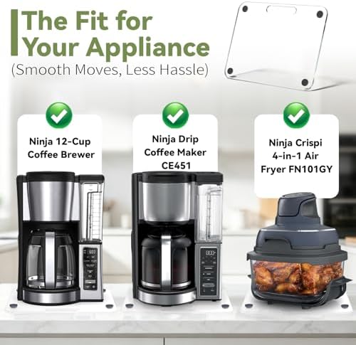 Appliance Slider for Ninja CE251 & CE451 Coffee Makers, 12" X 10" - Image 2