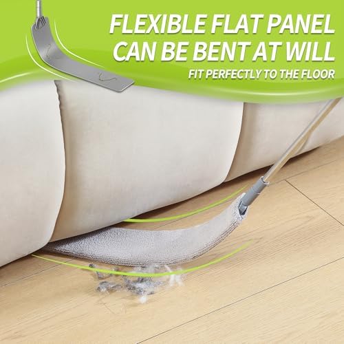 IVYROLL Skinny Duster with Extension Pole for Under Furniture - Image 3
