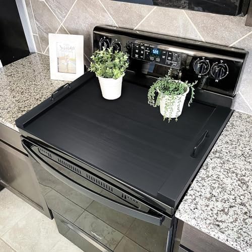 GASHELL Noodle Board Stove Cover with Handles for Electric, Gas Stove Top - Image 2