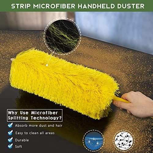 17FT Extendable Duster, 2-9 ft Extension Pole for High Ceilings - Image 4