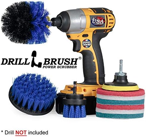 Brush Drill Attachment Kit - Hot Tub Cleaner Brush - Pool Cleaner Brush - Image 4