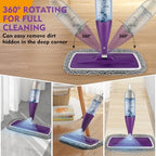 Microfiber Spray Mop for Floor Cleaning with Washable Pads,Dry Wet Use - Image 4