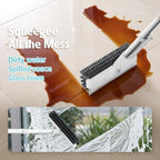 AIR U+ Floor Scrub Brush with Long Handle, 4 in 1 Floor Scrubber & Squeegee - Image 6