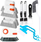 11PCS Window Track Cleaning Tool - Deep Clean Groove Gap Cleaning Brush Kit by Yodamiack