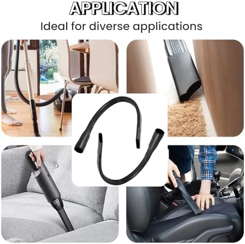 2 Pack 25" Flexible Vacuum Crevice Attachment Tool Kit, Universal Vacuum Cleaner Accessories for 1-1/4"(32mm) & 1-3/8"(35mm) Hoses, Flexible Extension Brush for Deep Cleaning - Image 5