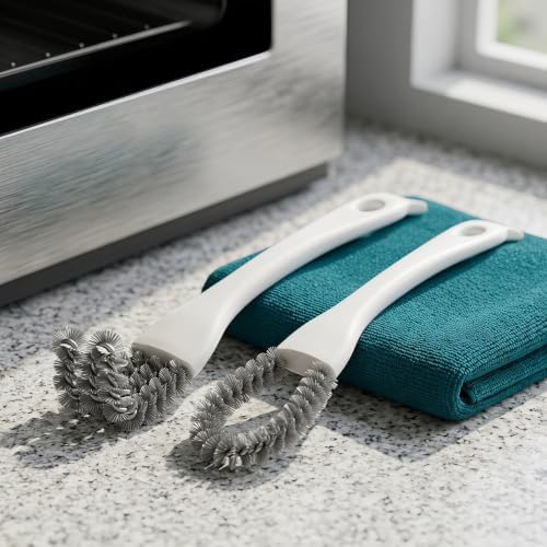 4pcs Stovetop Cleaning Brush U Shaped with Hooked Head for Precision - Image 6