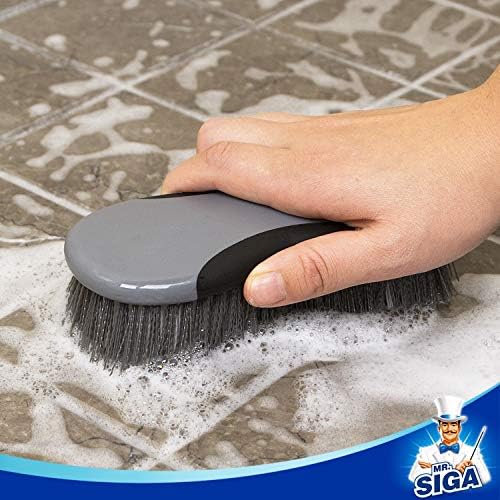 MR.SIGA Multi Purpose Heavy Duty Scrub Brush - Pack of 2 - Image 4
