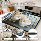 Stove Top Cover,28.5"L x 20.33"W,Heat Resistant Cooktop Protector Mat - Image 2
