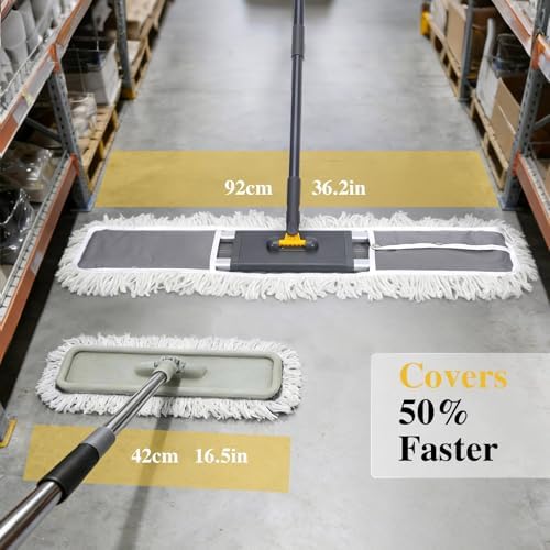 Masthome 36.2 in Large Dust Mop with Adjustable Long Handle 60 " - Image 2