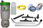 Mosquito-America Construction Backpack Vacuum w/HEPA Filtration (Model 06-1064-SG) 6-Quart Capacity w/Standard Tool Kit. Perfect for use in Construction, Demolition, Restoration, remodeling! - Image 2