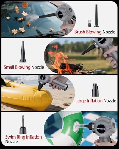 houscly Car Vacuum Cordless Mini Handhled 4-in-1 High Power Cleaner 25000Pa - Image 3