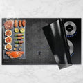 Cook's Aid Large Induction Cooktop Protector Mat 21.2x35.4 Inch,Translucent (Magnetic) Stove Top Cover for Electric Stove, Silicone Stove Mat for Glass Top Stove,Glass Top Stove Cover (LTSICT10) by CooksAid