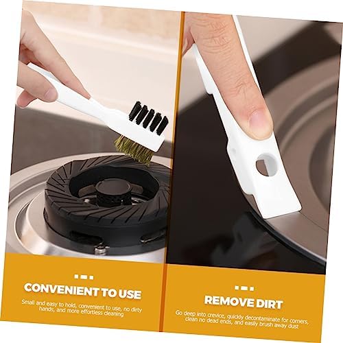 Gas Stove Cleaning Brush with Ergonomic Handle Multi Function Cooktop Scrub Brush for Gaps and Grime Removal Kitchen Utensils for Efficient Cleaning - Image 7