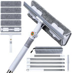 CTIME 80" Professional Window Squeegee Kit with Extension Pole, 5 Cloths by CTIME
