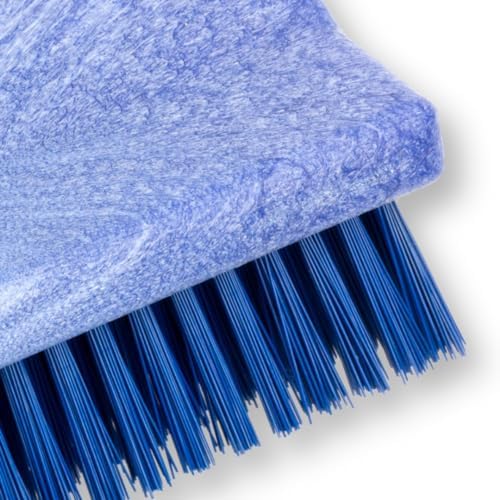 SPARTA 40423EC14 Plastic Floor Scrub Brush, Wall Brush, Equipment Brush With Nonabsorbent Bristles For Industrial Kitchens, Hospitals, Commercial Cleaning, 10 Inches, Blue - Image 4