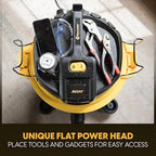 Vacmaster Professional Beast VJH1211 PF 0205 12-Gal 5.5 PHP Wet/Dry Vac - Image 5