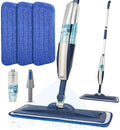Wet Spray Mop for Floor Cleaning with 14 oz Bottle & 3 Microfiber Pads by PANDAGRIP
