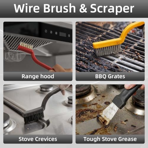 12Pcs Crevice Cleaning Brush, Multifunctional Grout Brush - Image 5