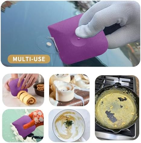 Herda Plastic Pan Dish Pot Food Kitchen Scraper Tool,Premium Food Scraper - Image 6