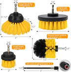 5pcs Drill Brush Attachment Set, for Tile Grout, Floor, Bathroom, Kitchen - Image 6