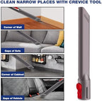 Sealegend Crevice Tool Dryer Vent Lint Vacuum Attachments Compatible with Dyson V15 V12 V11 V10 V8 V7 Vacuum Cleaner Dryer vent Cleaner Kit, Flexible Dryer Lint Removal Tool - Image 3