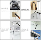 For Miele C1 C2 C3 Vacuum Attachments Accessories for High Ceilings, Venetian Blinds, Fans, Cobwebs & High Up Spaces: : 4 Pack Vacuum Extension Wands, Flexible Dust Brush, Horse Hair Dusting Brush - Image 6
