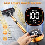 Tikom V500 Cordless Vacuum Cleaner for Home, 40000Pa/450W Stick Vacuum with LED Touch Screen, Charging Wall Dock, Anti-Tangle, Lightweight Handheld Vacuum for Pet Hair, Hard Floor, Carpet - Image 3