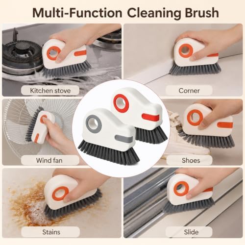 2 PCS Groove Cleaning Brush, Non-Shedding Gap Cleaner Tools - Image 6