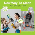 WKY-Electric Spin Scrubber - 10-in-1 Cordless Shower Scrubber & Cleaning Brush with Extendable Handle, 42 in-lbs Ultra High Torque, 2 Speeds, IPX7, LED Display, Smart AI Chip, for Bathroom, Kitchen - Image 6