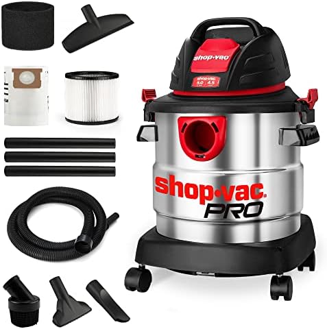 Shop-Vac 5 Gallon 4.5 Peak HP Wet/Dry Vacuum, 5920588 by Shop-Vac