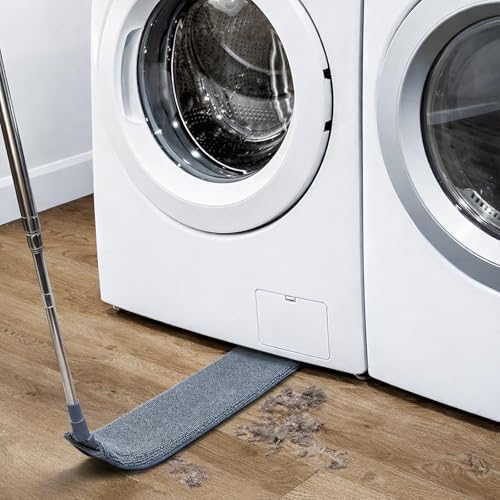 Retractable Gap Dust Cleaner with Extension Pole, Cleaning Tools with 3 Microfiber Dusting Cloths, Extendable Long Handle Duster for Cleaning Under Refrigerator Furniture Appliance - Image 4