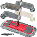 Dust Mop for Floor Cleaning for Hardwood, Laminate, Tile & Marble Floors by GleamGaGa