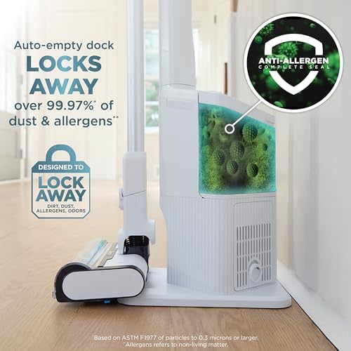 Shark Clean & Empty Cordless Stick Vacuum & Auto-Empty System, BU3521 - Image 5