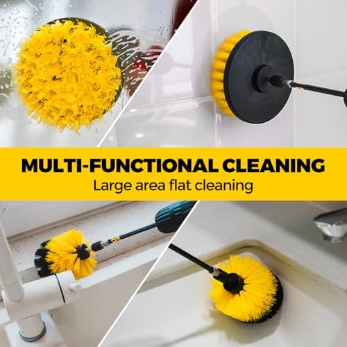 Holikme 20 Pack Drill Brush Set with Soft Detail Brush and Cleaning Cloth - Image 4