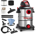 Shop-Vac 12 Gallon 6.0 Peak HP Stainless Wet/Dry Vacuum, Heavy Duty by Shop-Vac