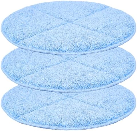 Commercial 12 Inch Floor Machines Pads Compatible with Oreck Orbiter Floor Machine: 3 Packs Microfiber Carpet Bonnet Floor Buffer Pads by BeiLan