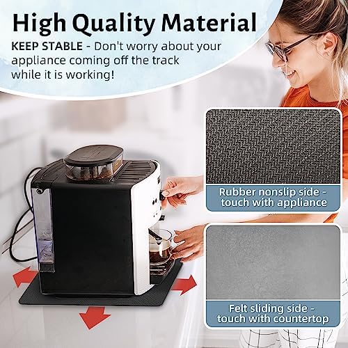 LOPNUR 17x12 Inch Large Appliance Slider for Kitchen Appliances, Gray - Image 2