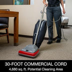 Sanitaire SC679K Tradition Upright Commercial Bagged Vacuum, Red - Image 6