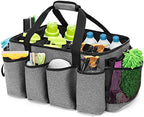 HODRANT Extra-Large Cleaning Caddy with Handles & Multi Pockets by HODRANT