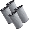 4 Replacement Reusable Cloth 10QT Vacuum Bags – Compatible with ProTeam Part # 100565 - Fits ProTeam Coachvac, Super CoachVac, MegaVac & Mega Raven 10QT – (4 Pack) by Think Crucial by ThinkCrucial