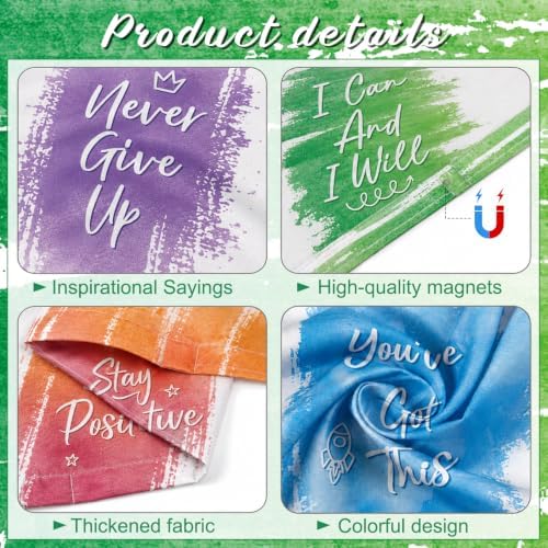 8Pcs Classroom Inspirational Fluorescent Light Covers,2x4 FT Watercolor - Image 3
