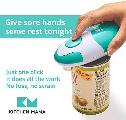 Kitchen Mama Auto Electric Can Opener, Teal - Image 2
