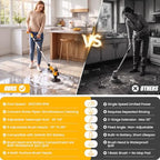 Cordless Electric Power Scrubber Compatible with DeWalt 20V Max Battery - Image 3