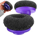 Synoshi PRO Electric Spin Scrubber Steel Brush Set for Cleaning (2 Units) by Synoshi