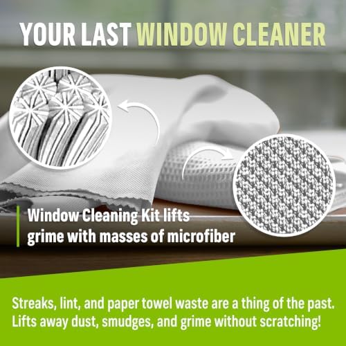 E-Cloth Window and Glass Cleaner Kit, Just Add Water - 1 Kit - Image 5