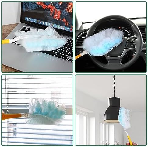 Duster Refills,Static Dust Removal Compatible with Swiffer for Dusting 18ct - Image 6
