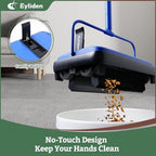Eyliden Carpet Sweeper, Mini Size, Manual Sweeping, Blue - Image 5