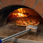 Pizza Oven Brush with 46in Handle and Scraper for Commercial Oven - Image 7